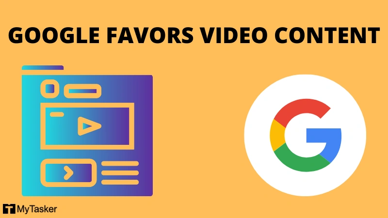 google favors video content in search results